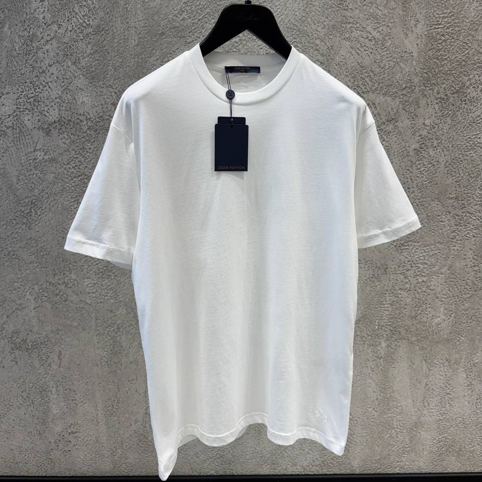 Silk Blend White T-shirt