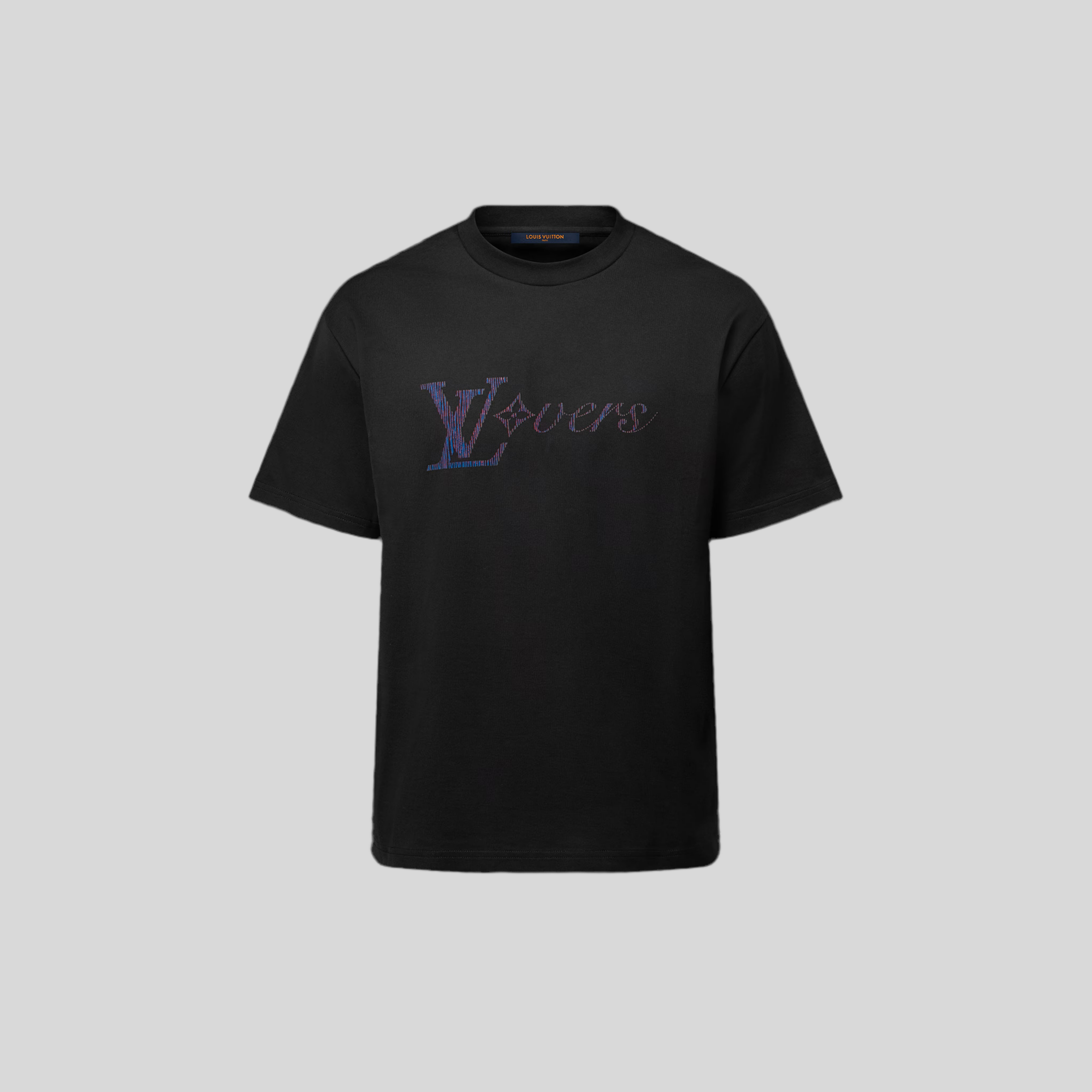 Iridescent LV Vers Black T-shirt