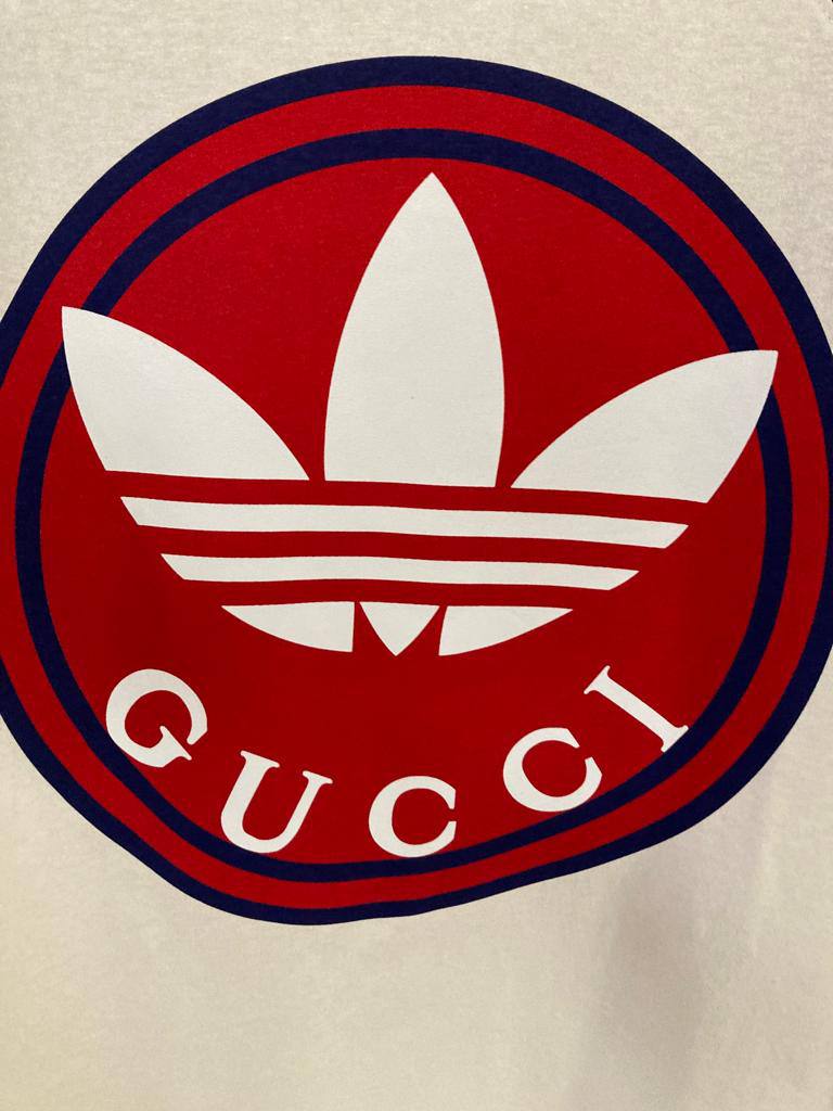 White Oversized T-shirt with Print