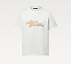 White Embroidered Signature T-shirt