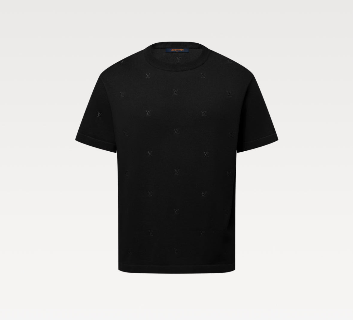 LV Blason Embroidered Short-Sleeved Crewneck