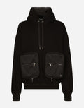 Black Hoodie with Large Pockets