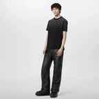 LV Icons Gradient Black Cotton T-shirt