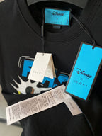 Disney Donald Duck Flash Oversize Black T-shirt