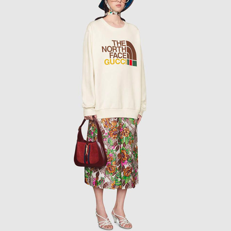 North Face White Sweatshirt