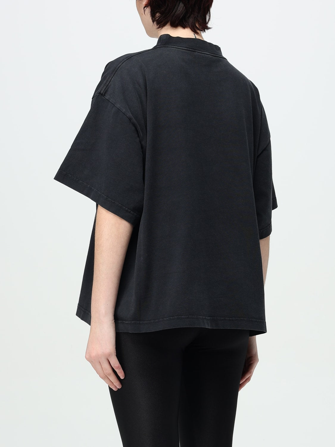 I LOVE PARIS BLACK CROP TOP T-SHIRT