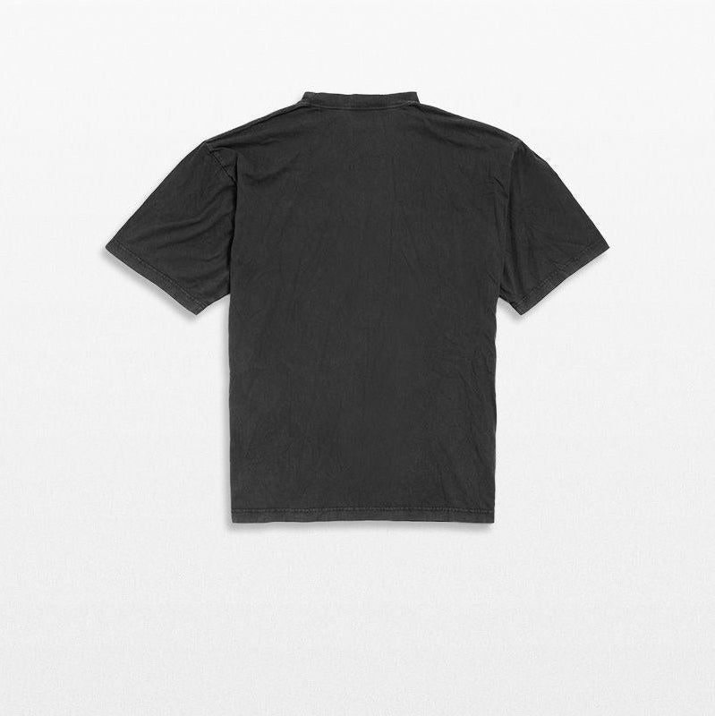 BB ICON STENCIL BLACK FADED T-SHIRT