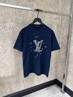 LV Regatta Motif Blue T-shirt