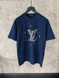 LV Regatta Motif Blue T-shirt