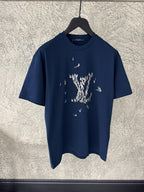 LV Regatta Motif Blue T-shirt