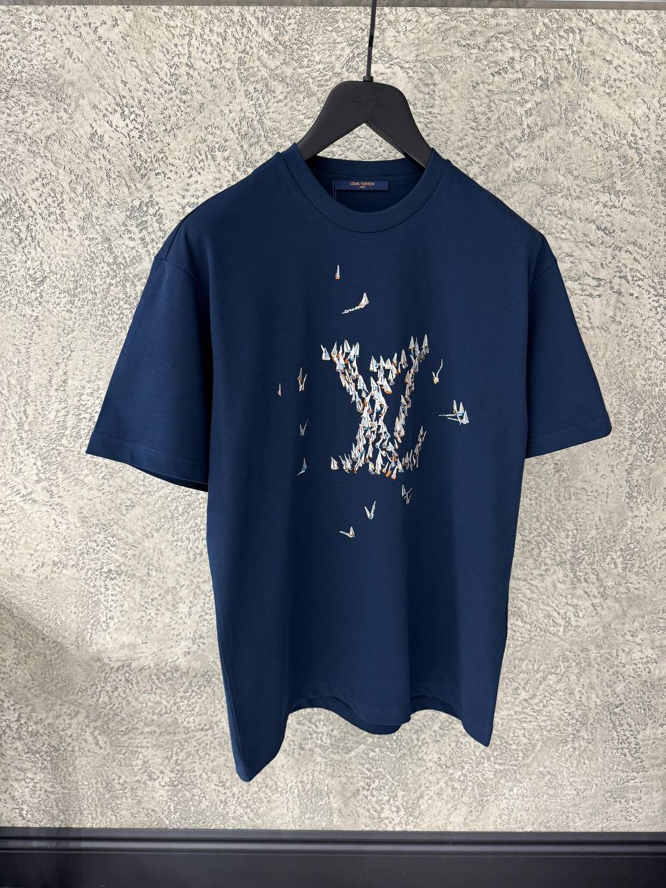 LV Regatta Motif Blue T-shirt