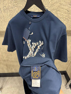 LV Regatta Motif Blue T-shirt