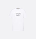 1947 Relaxed Fit White Cotton Jersey T-shirt