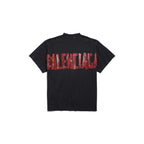 Security Tape Black Oversize T-shirt