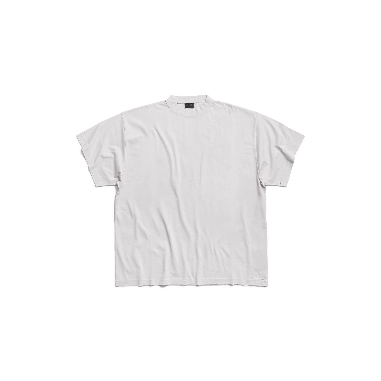 Security Tape White Oversize T-shirt