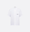 1947 Handwritten Logo Short Sleeved White Shirt