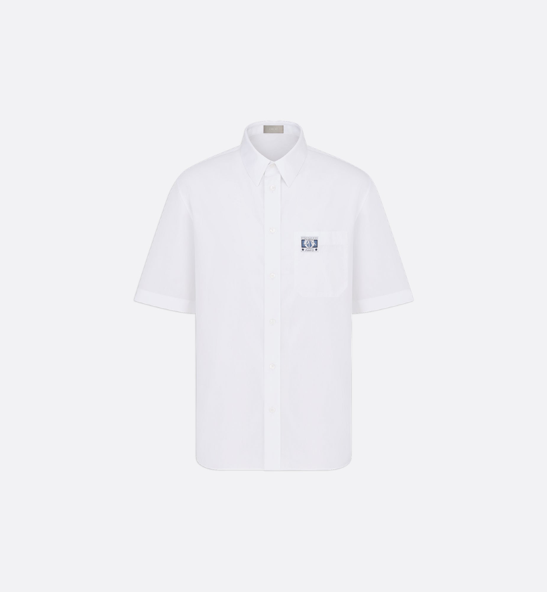 Charm Short Sleeved White Shirt