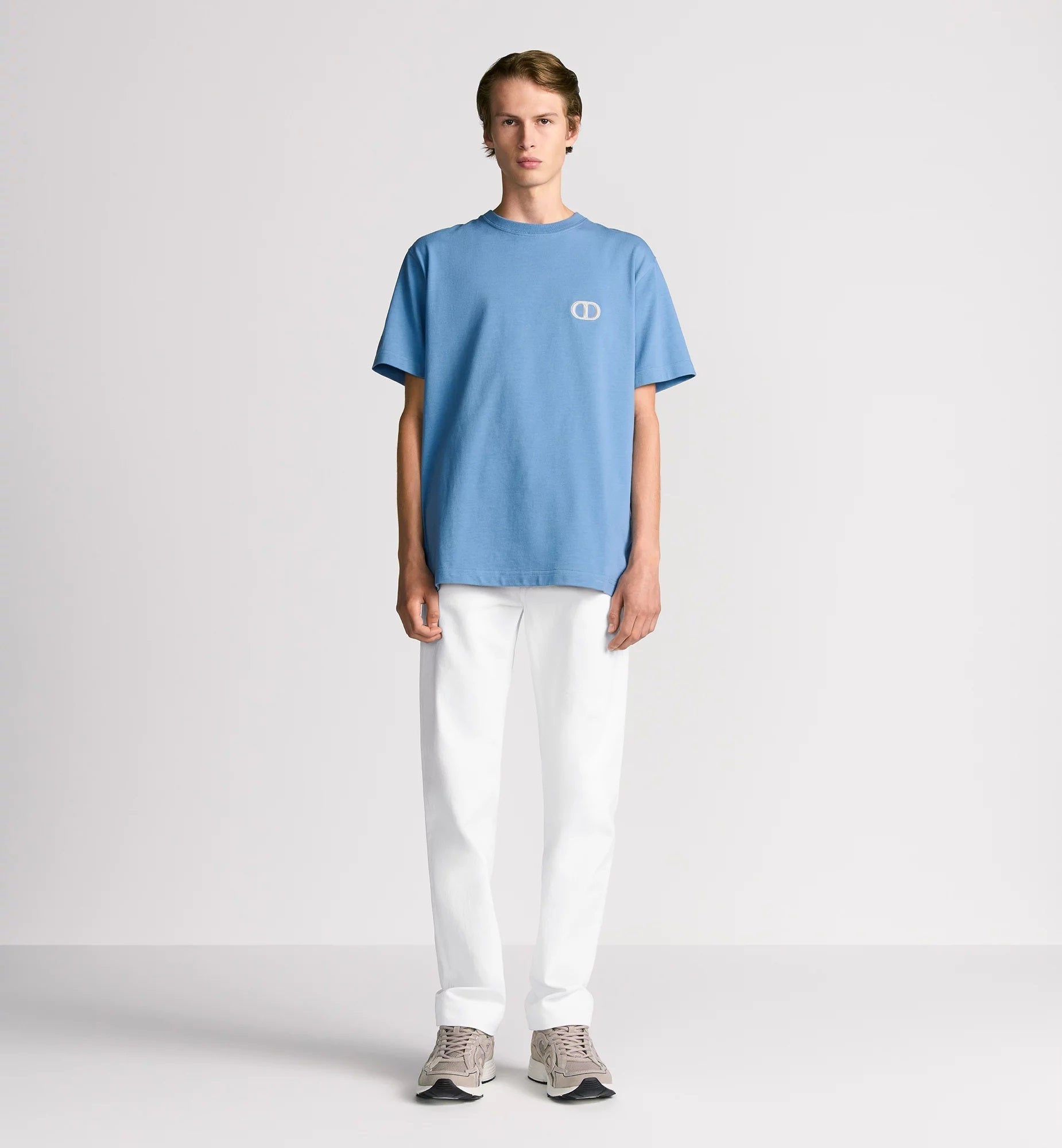 CD ICON Relaxed Fit Blue T-shirt