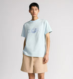 Hylton Nel Embroidered Blue T-shirt