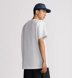 Hylton Nel Embroidered White T-shirt
