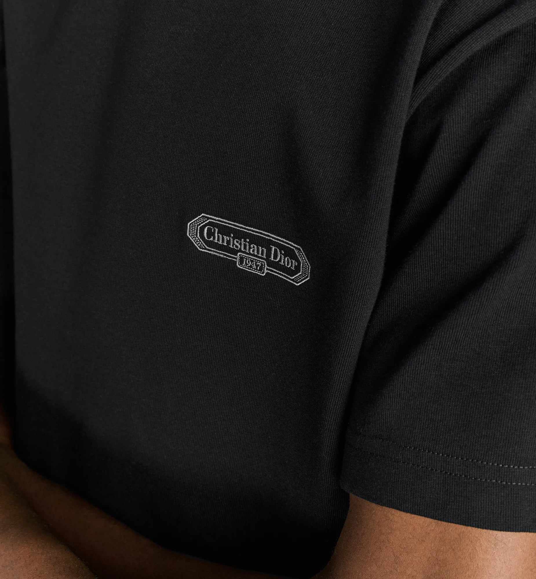 CD Box Relaxed Fit Black T-shirt