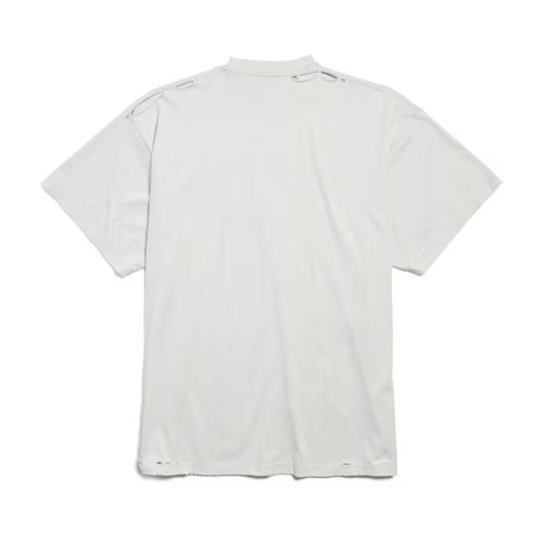 3B LIQUEFIED WHITE T-SHIRT