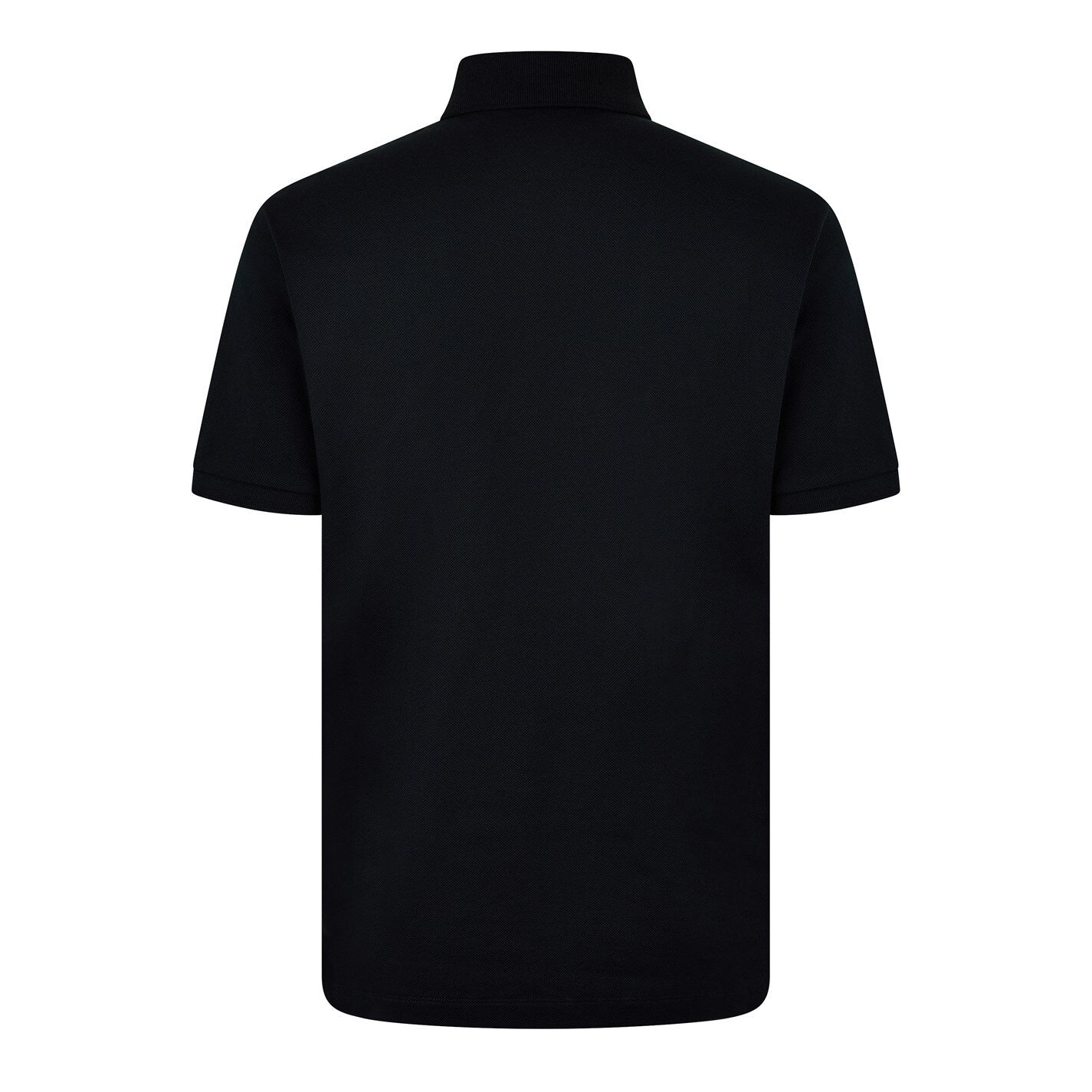 Navy Blue Cotton Poloshirt with Web