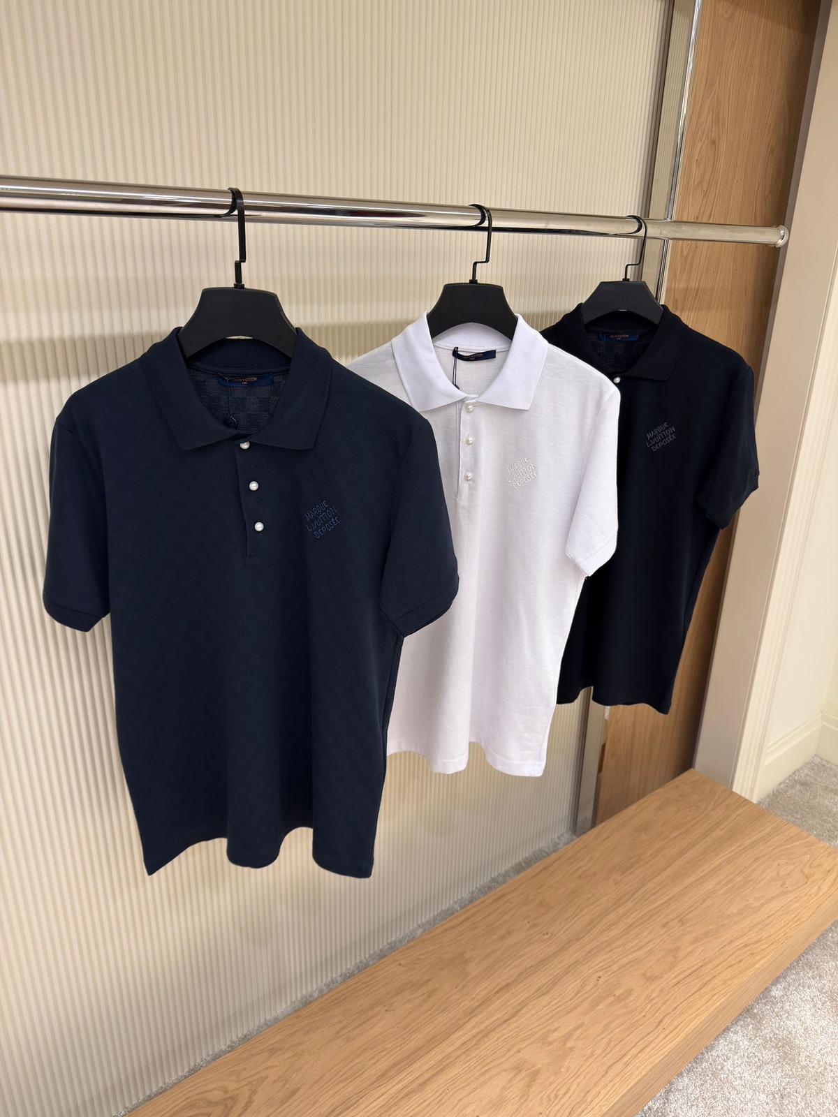 LV Damier Signature Polo Shirt
