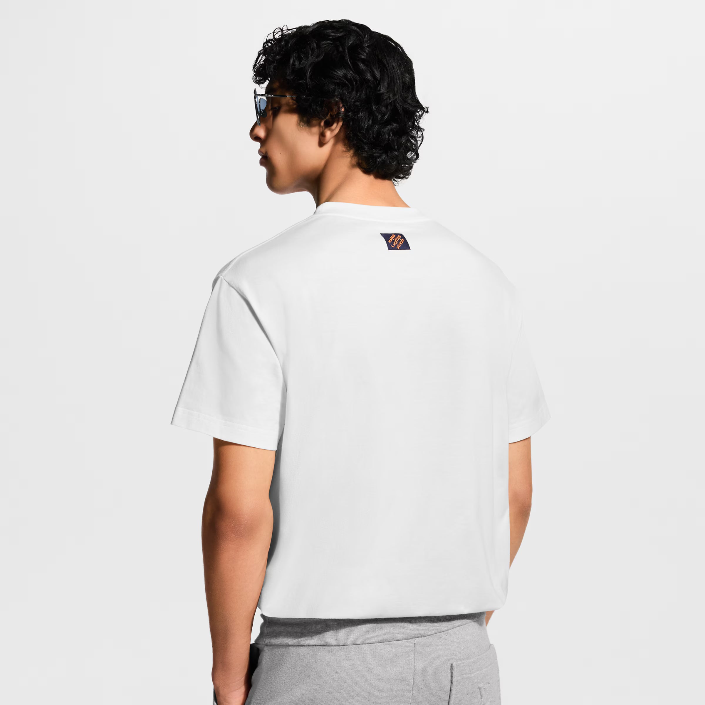 Denim Signature White T-shirt