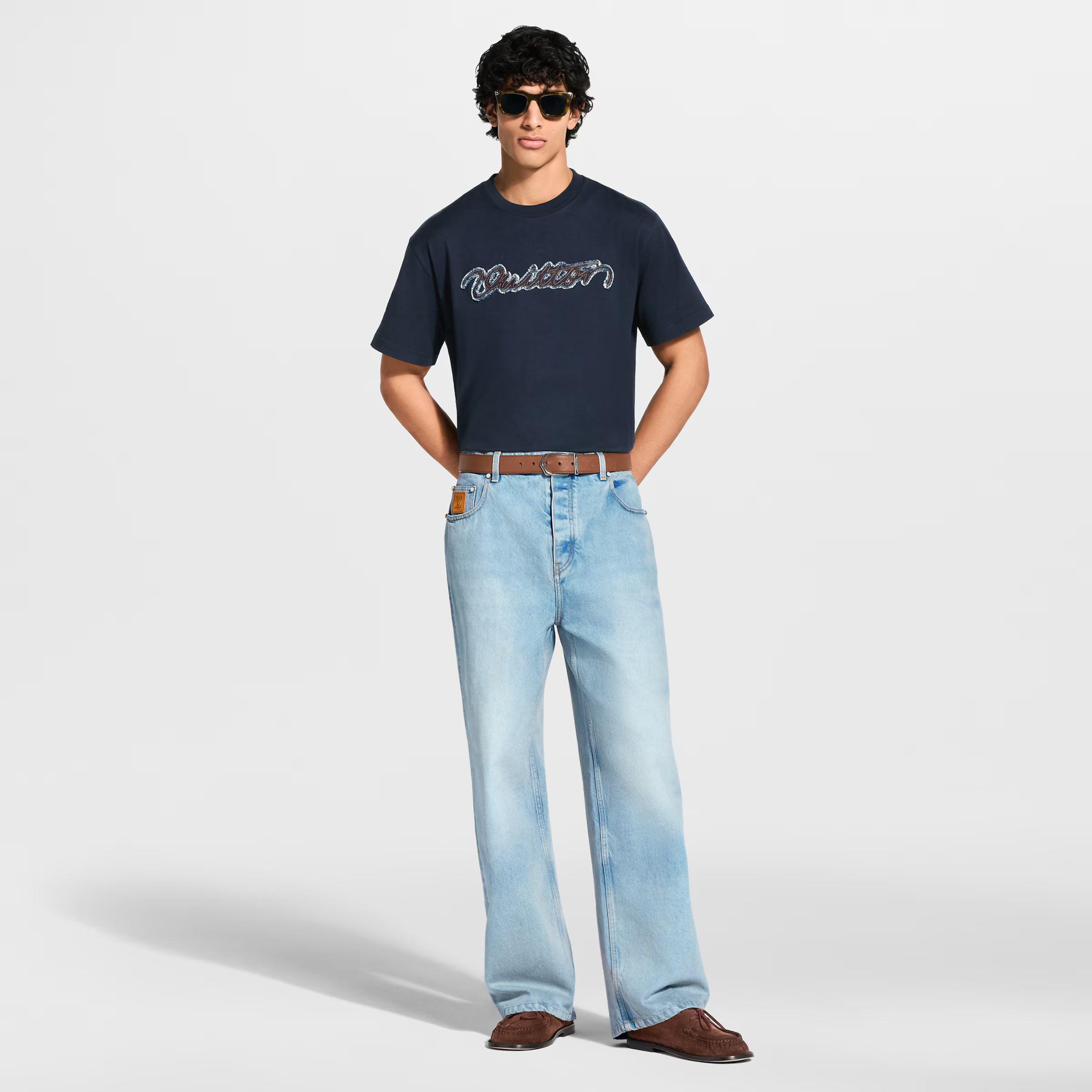 Denim Signature Navy Blue T-shirt