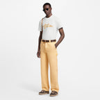 White Embroidered Signature T-shirt