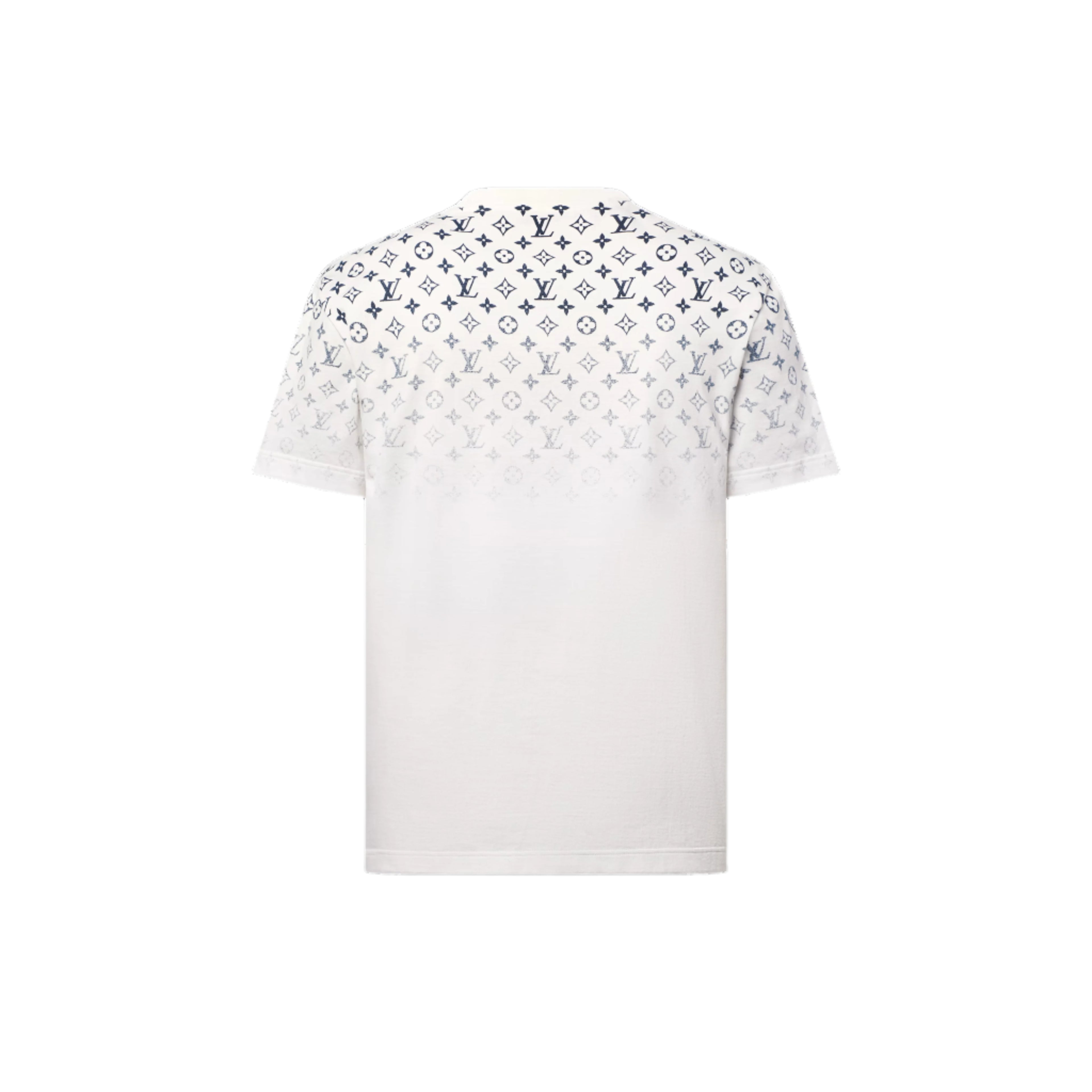 LV Icons Gradient White Cotton T-shirt