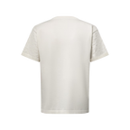 Monogram Short-Sleeved Crewneck White T-shirt - Exclusive Wear