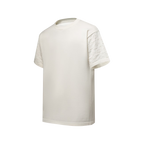 Monogram Short-Sleeved Crewneck White T-shirt - Exclusive Wear