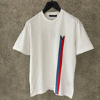 Short Sleeved Embroidered White T-shirt